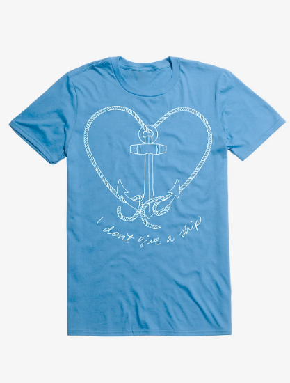 don't give up the ship shirt